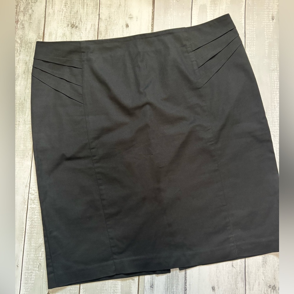 New York & Company Black Pencil Skirt